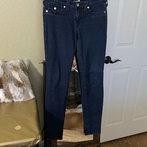 Vintage True Religion Misty World your black label dark blue Jean 30